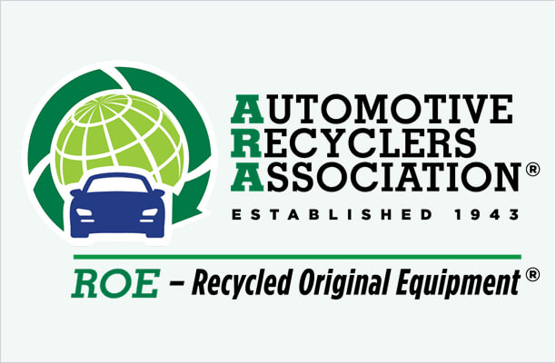 Official Automotive Recyclers Association logo for professional industry certification.